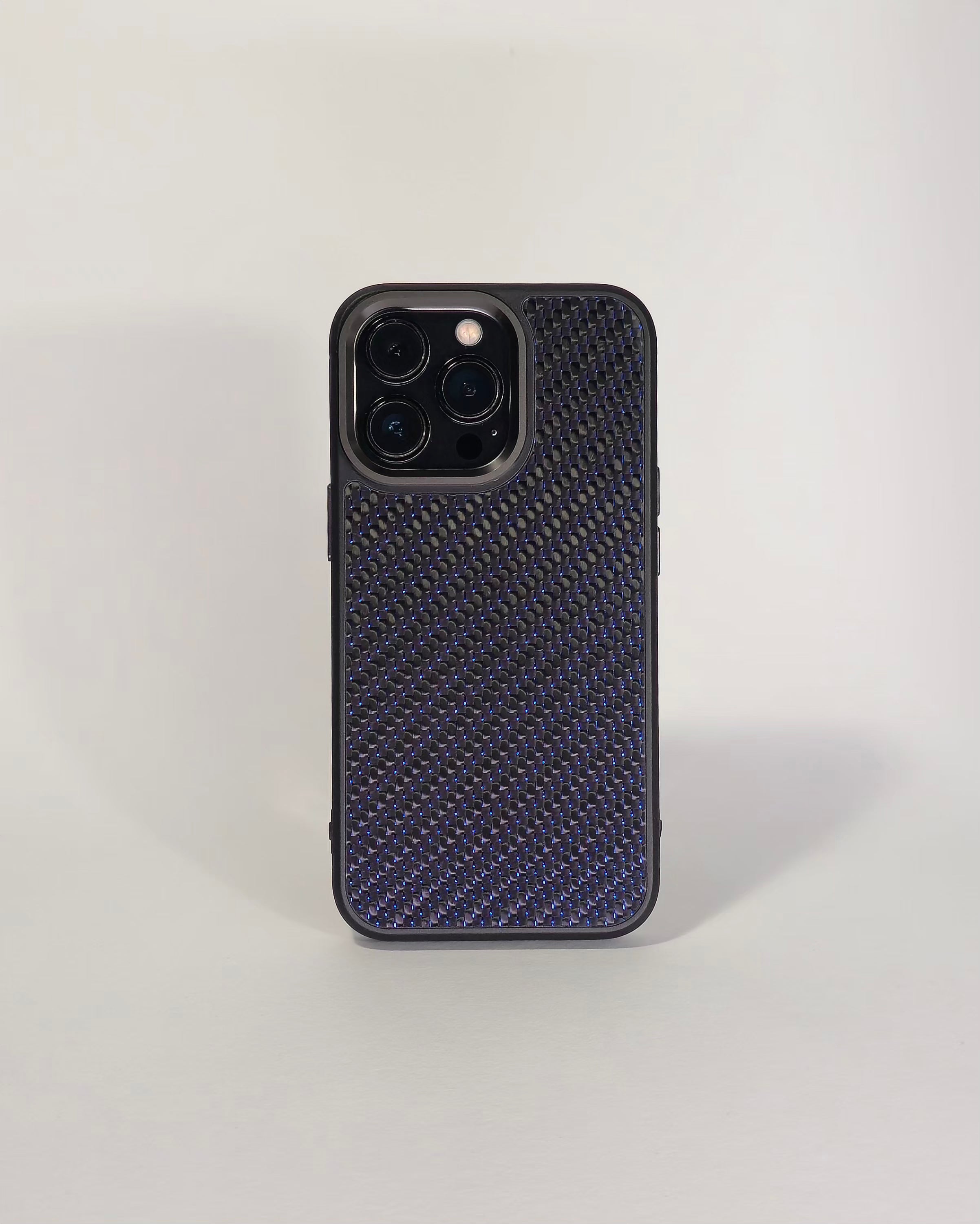 Carbonfaser-Hülle Blau