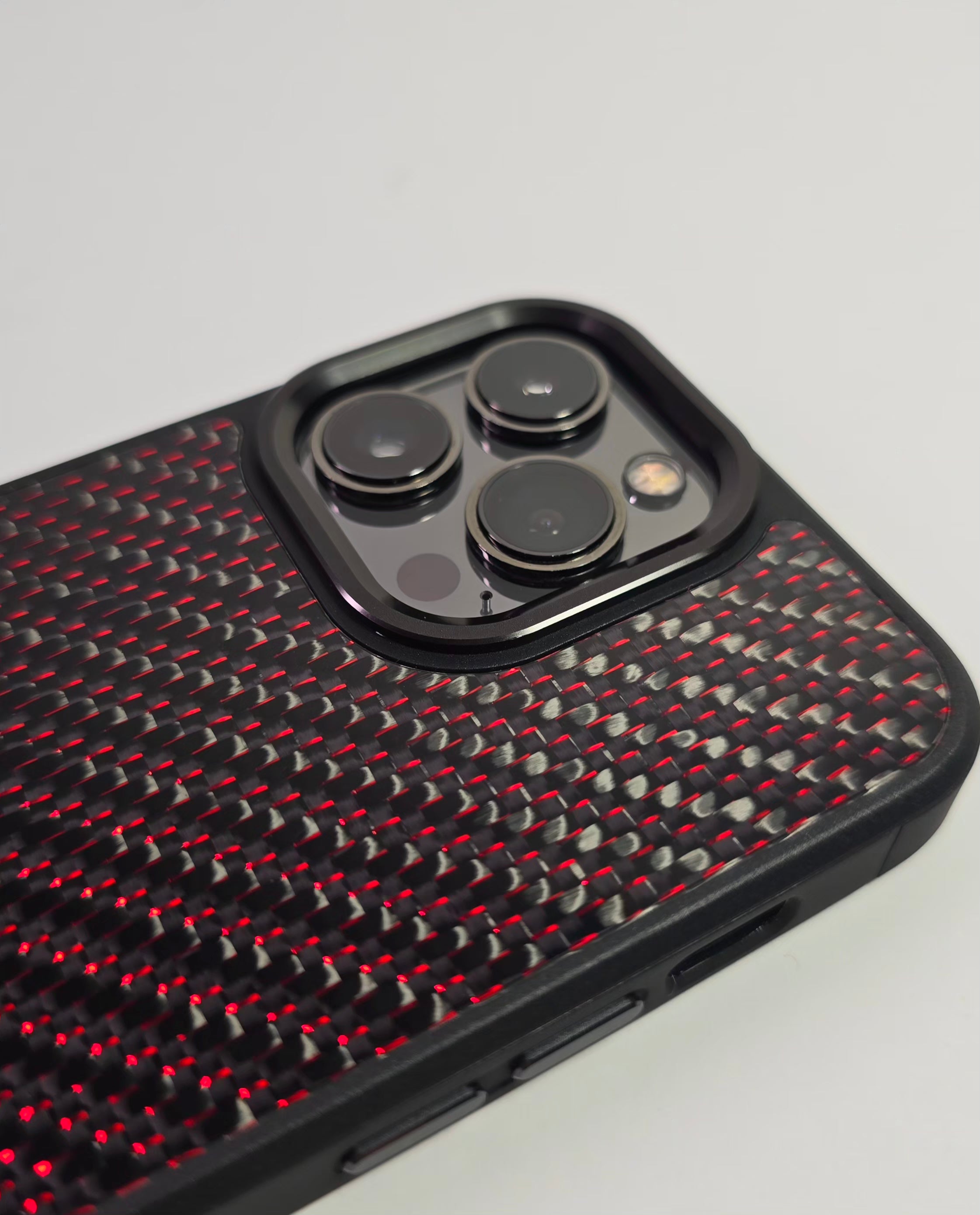 Carbon Fiber Case Red