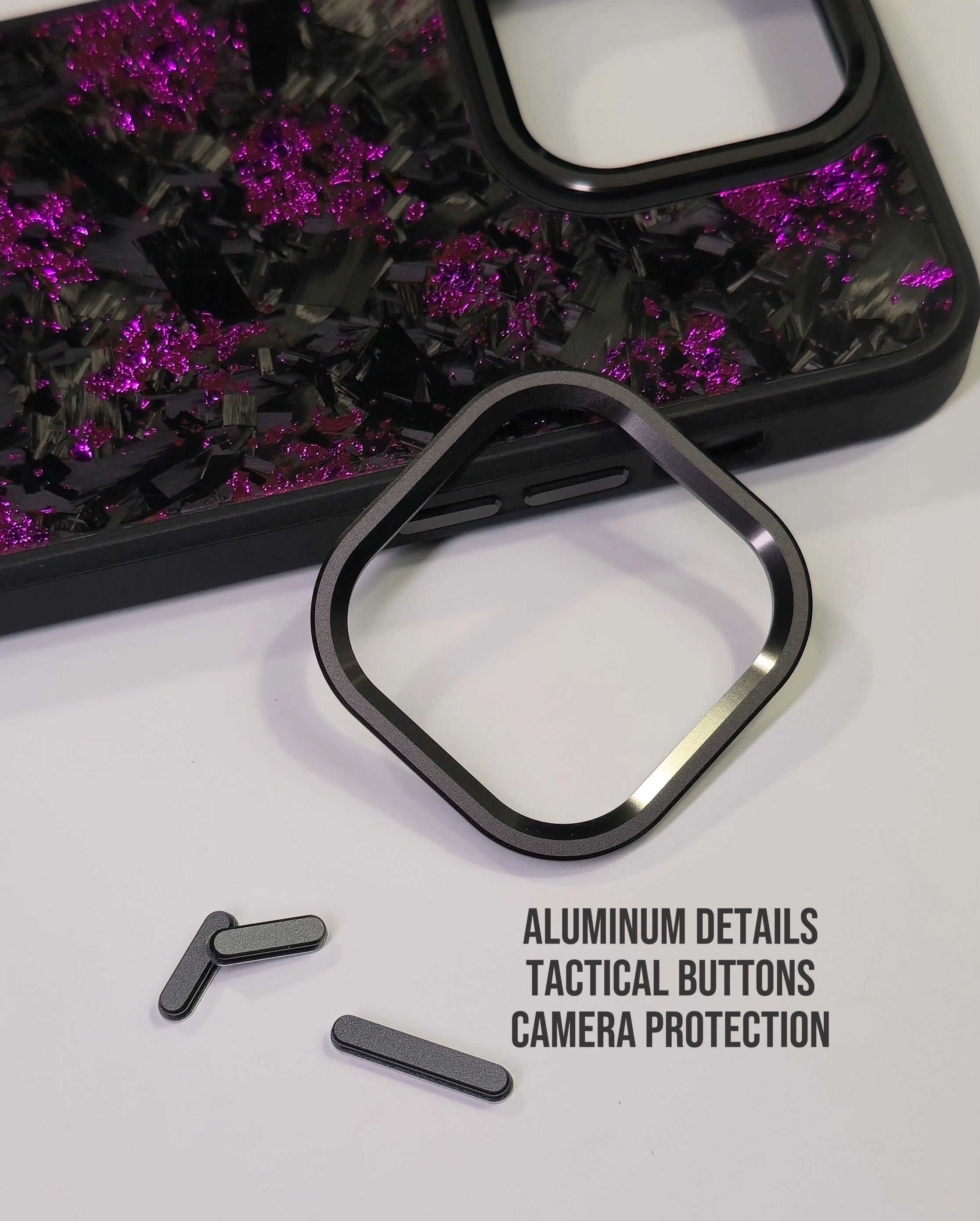 Geschmiedete Carbonfaser Lila