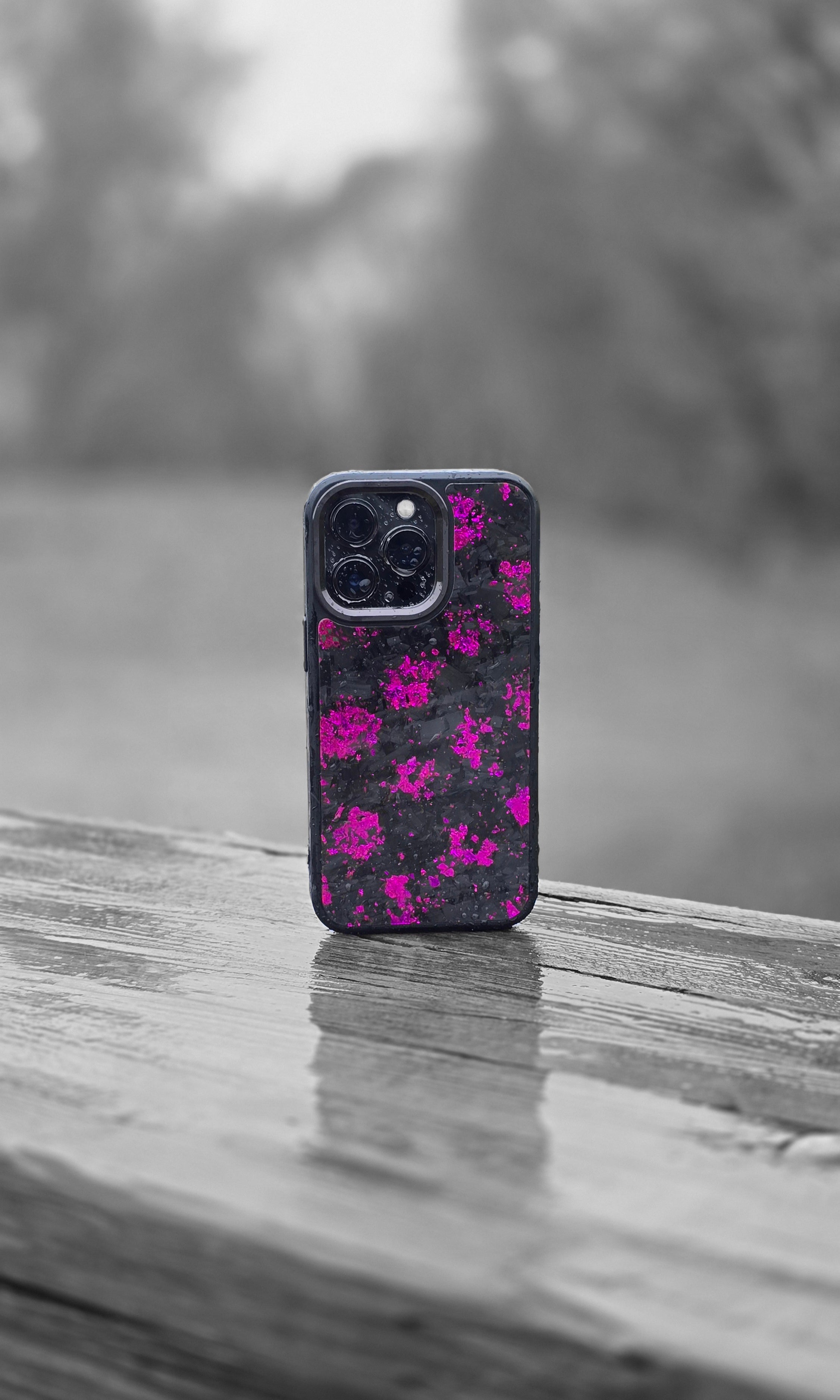 Forged Carbon Case Purple