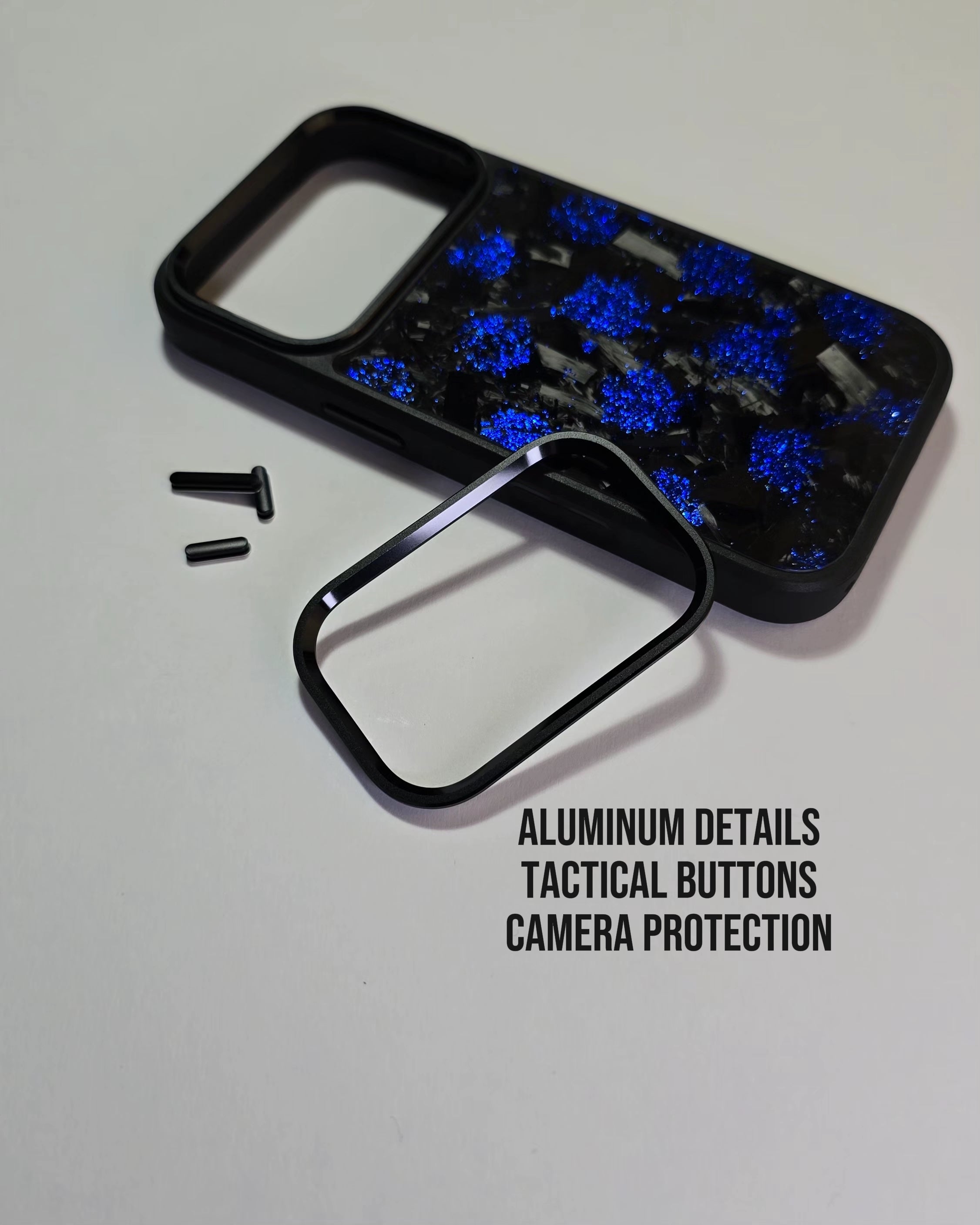 17 Forged Carbon Case Blue