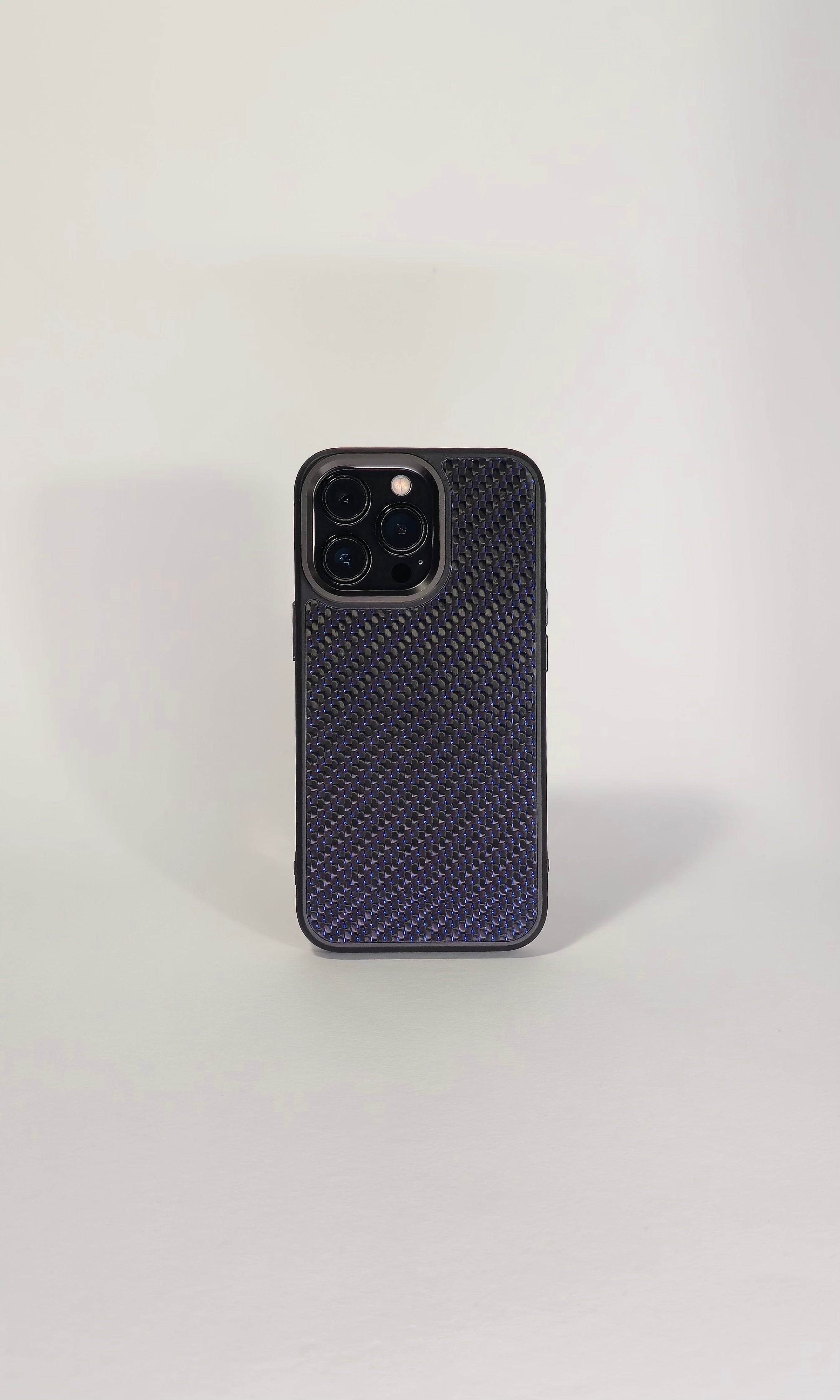 Carbon Fiber Case blue - Magsafe