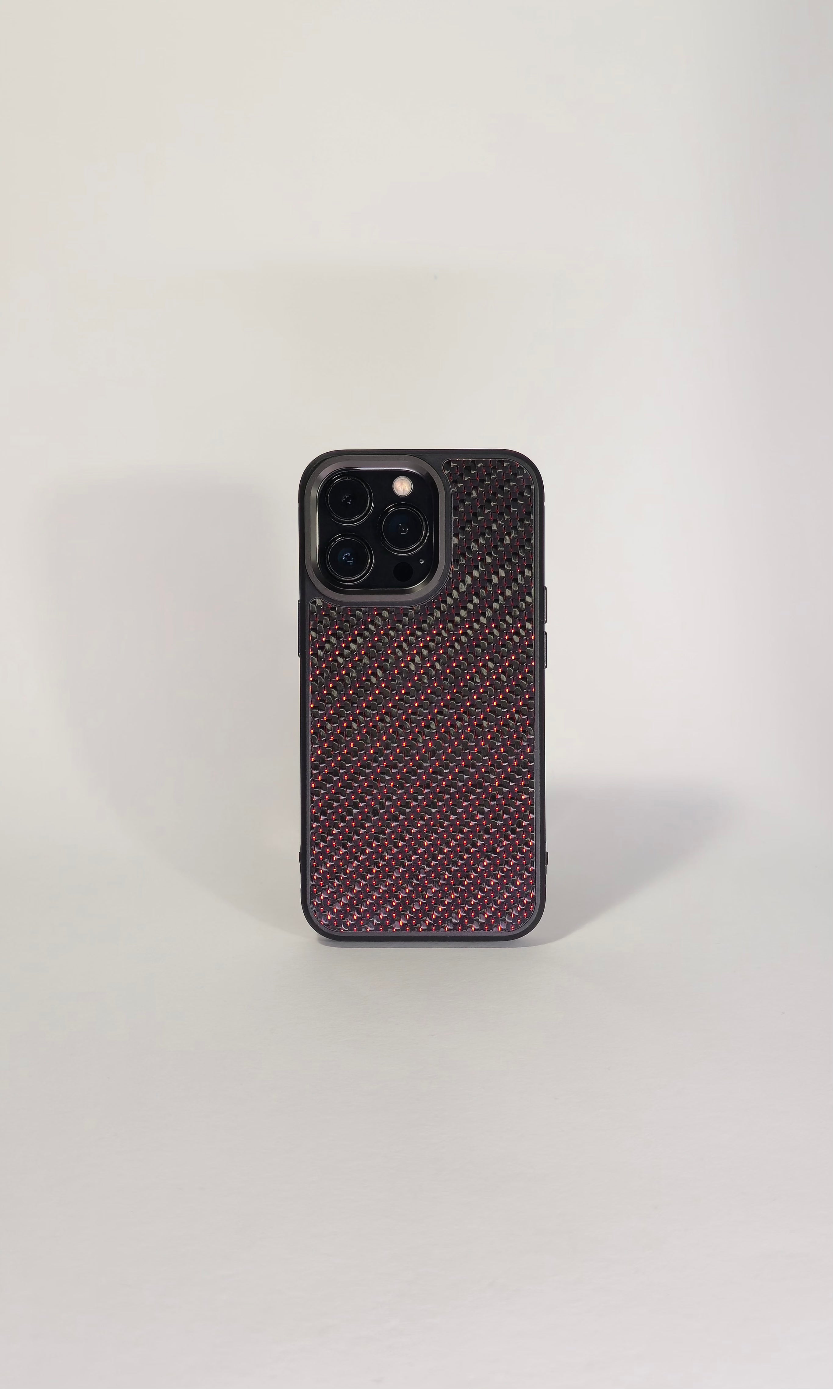 Carbon Fiber Case Red EternaGloss™