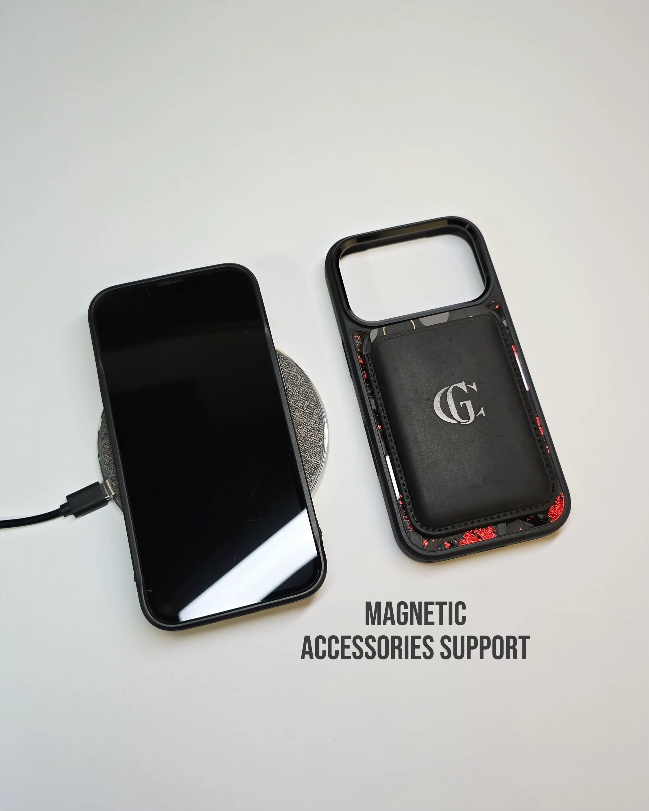 17 Forged Carbon Case Red